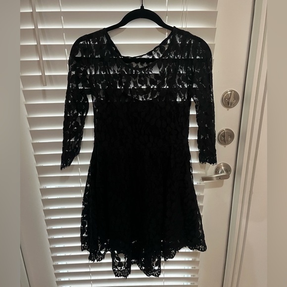 Free People Lace Overlay Dress - Picture 2 of 4